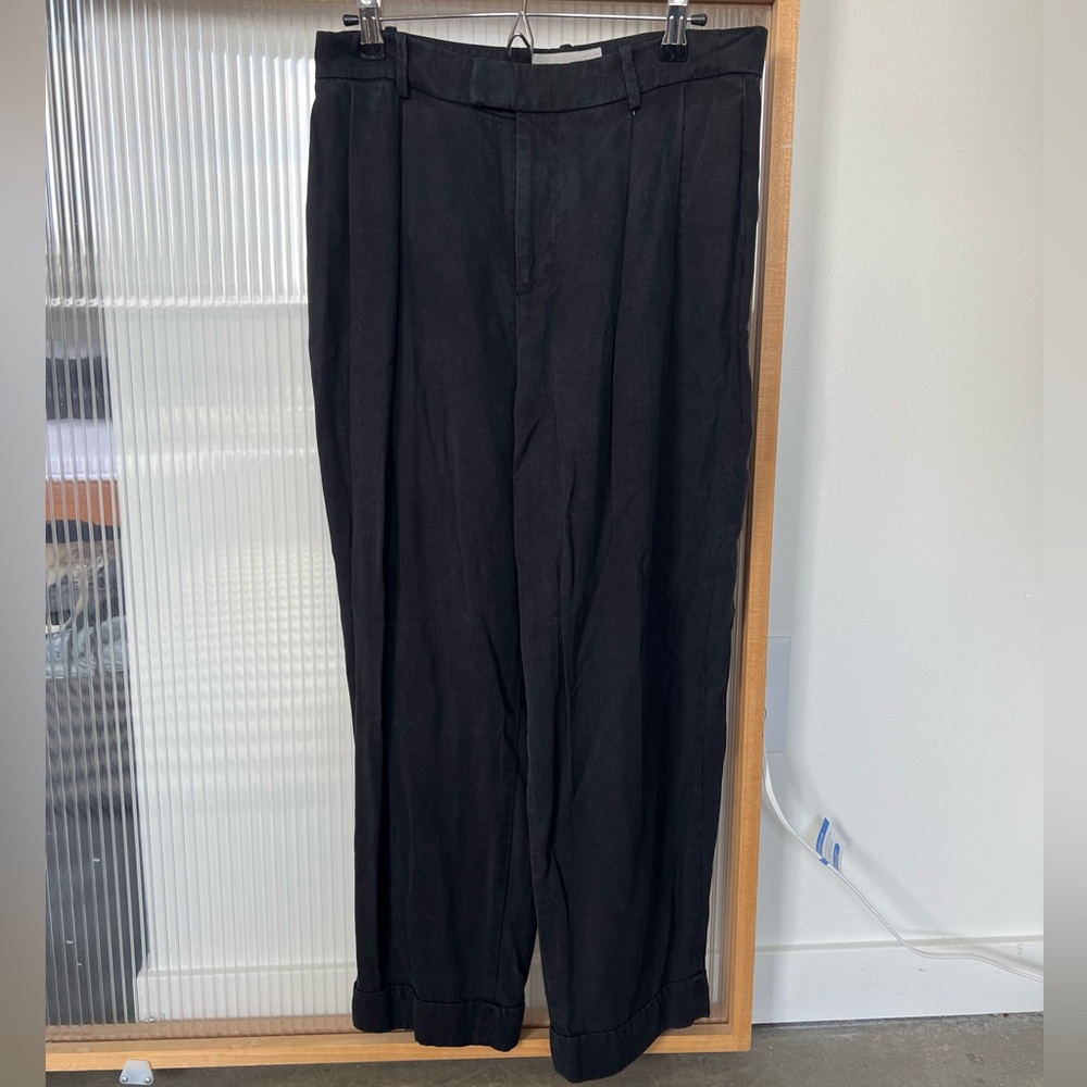 Everlane Put Together Pleat Pant - Black